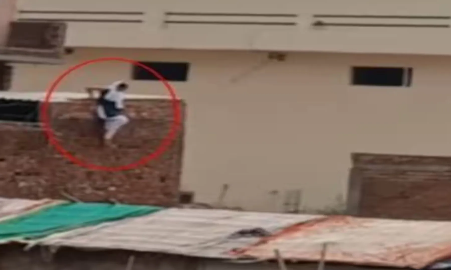 UP woman jumps off hotel roof after husband caught her with another man